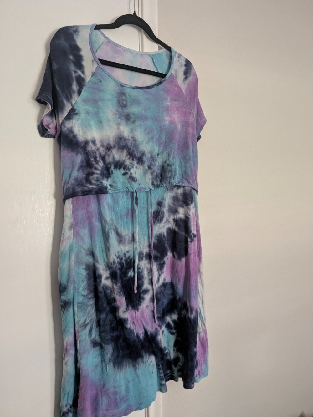 Latched Mama Drawstring Dress